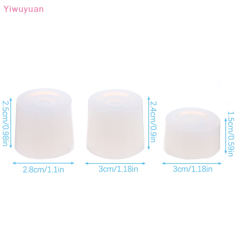 < Yiwuyuan > Khuôn Silicon Mini 1: 12 Làm Ly Trà Sữa Đồ Chơi Búp Bê Trang Trí Nhà Búp Bê DIY (Chỉ Có Khuôn)