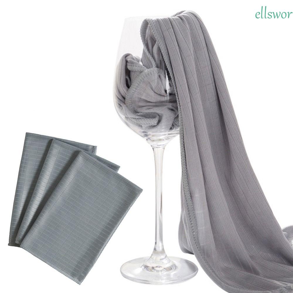 Khăn Lau Chén Đĩa / Ly Rượu Bằng Sợi Micro Thấm Hút Tốt Chuyên Nghiệp