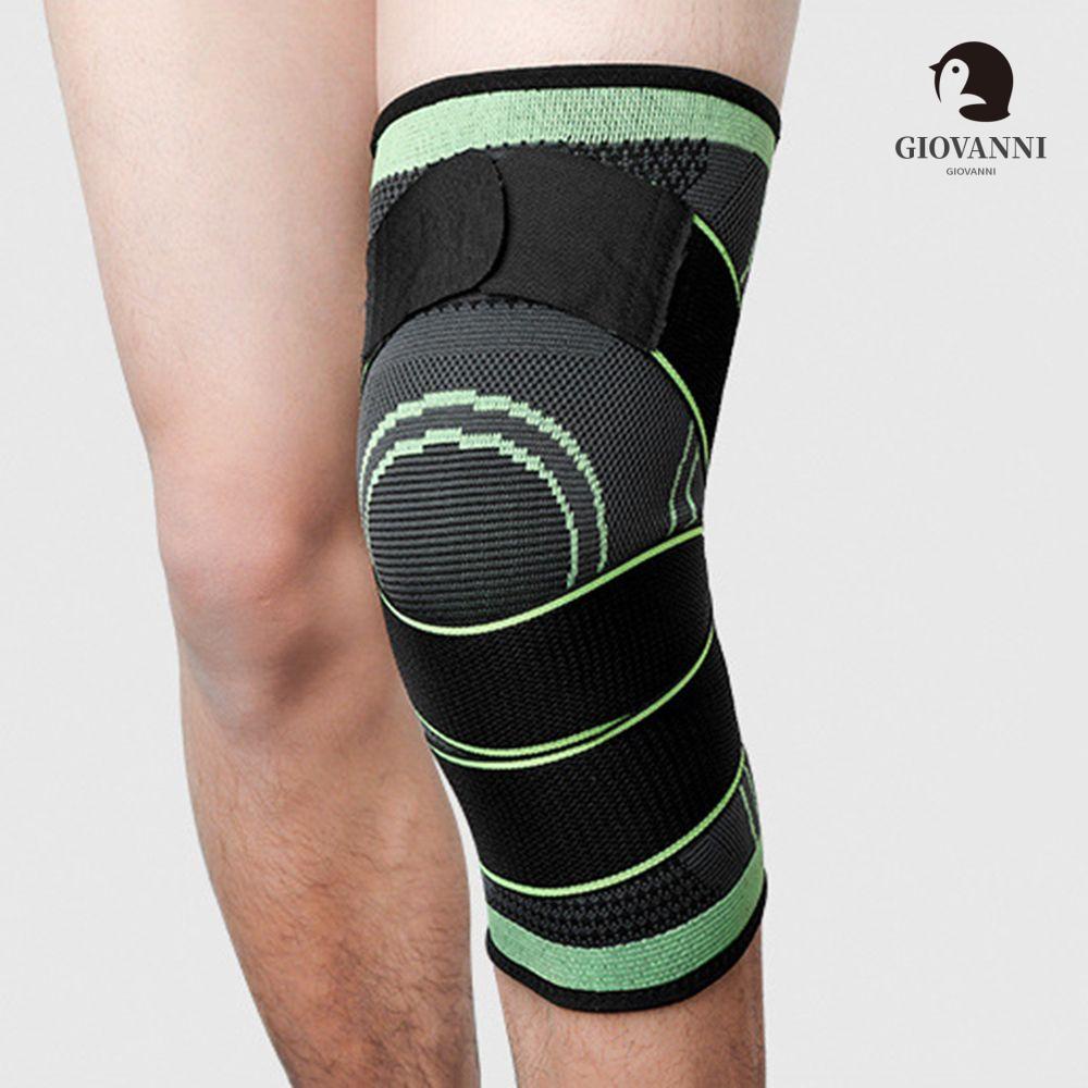 GIOVANNI Đệm Bảo Vệ Đầu Gối Bằng Nilon Co Giãn Tiện Dụng Khi Chơi Thể Thao