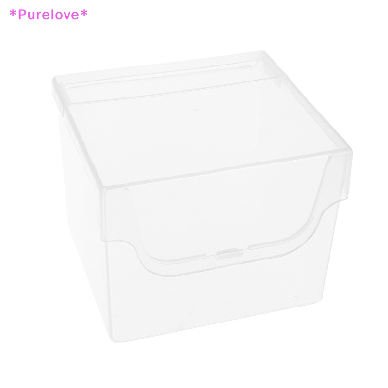 Hộp Đựng Bưu Thiếp Nắp Lật Trong Suốt Để Bàn Cỡ Lớn Tiện Dụng Mới