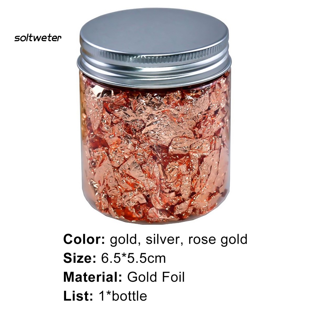 Giấy Foil Vàng Siêu Mỏng Dùng Vẽ Móng DIY 3 Màu Tùy Chọn