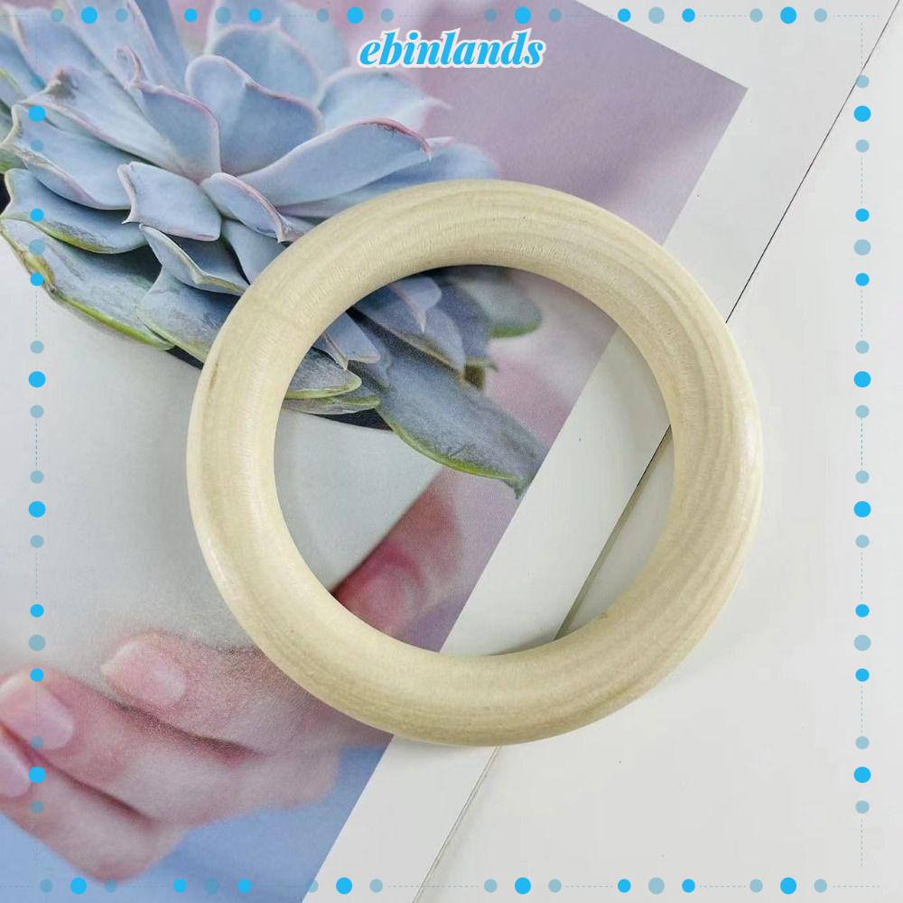 EBINLANDS Tay Cầm Túi Xách / Ví Cầm Tay Bằng Gỗ DIY Có Thể Tháo Rời