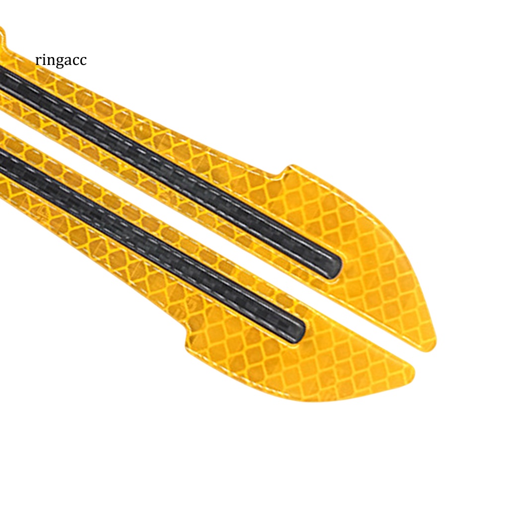 1 Cặp Nhãn Dán Phản Quang Cảnh Báo Đảo Chiều Chống Mài Mòn Cho Gương Chiếu Hậu Xe Hơi