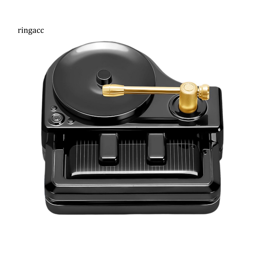 1 Bộ Khuếch Tán Hương Thơm Xe Hơi Hình Đàn Piano Xoay Được Sử Dụng Năng Lượng Mặt Trời