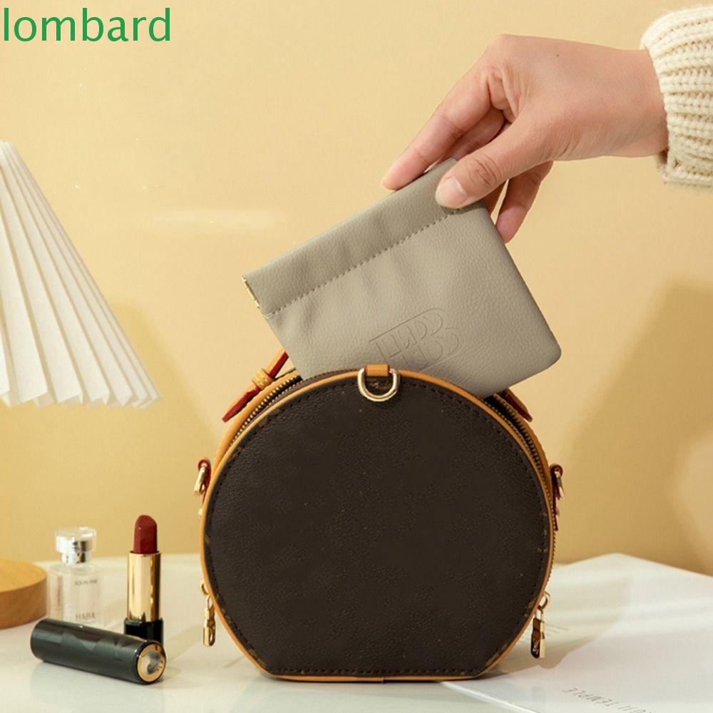 LOMBARD Ví Đựng Tai Nghe / Tiền Xu Mini Đóng Mở Tự Động Cho Nam Và Nữ
