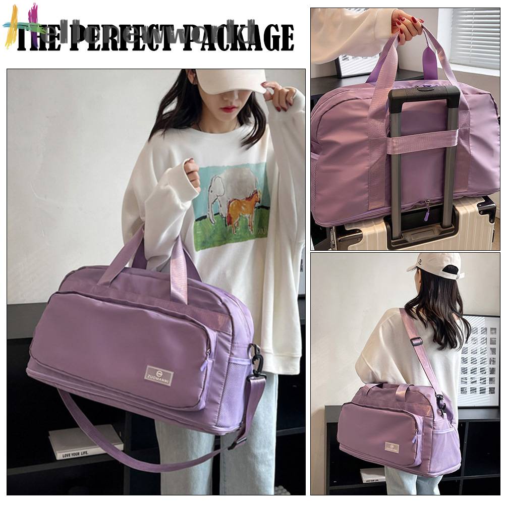 Túi Đựng Đồ Tập Thể Thao Sức Chứa Lớn Chia Ngăn Khô / Ướt Tiện Dụng Cho Nam Và