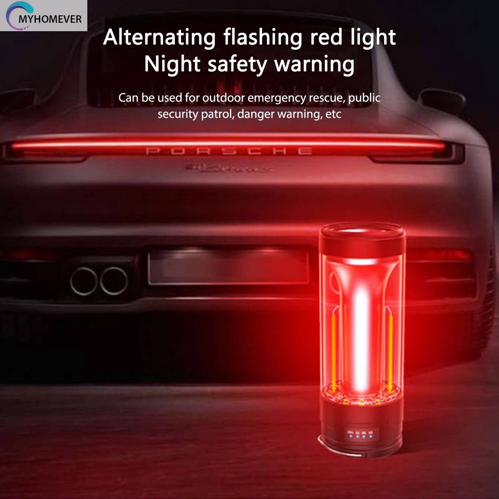 Đèn Pin Cắm Trại Nam Châm 4 Chế Độ 2000mAh