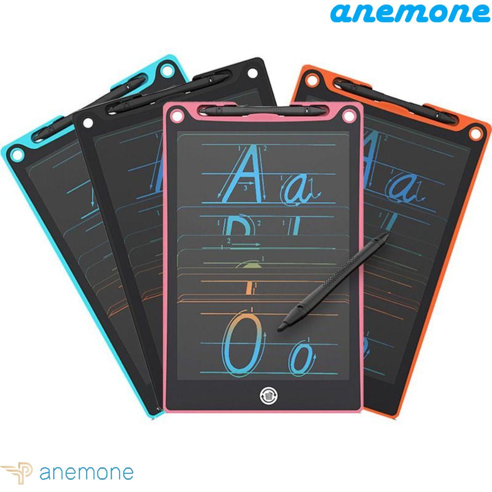ANEMONE Bảng Vẽ Màn Hình LCD Kỹ Thuật Số Có Thể Xóa Được Kèm Nút Pin Tiện Dụng
