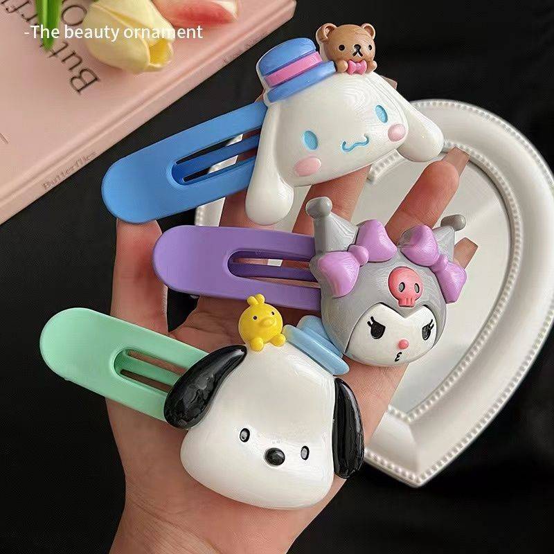 Kẹp Tóc Hình Melody / Sanrio Kuromi Cinnamoroll Melody Dễ Thương Cho Nữ