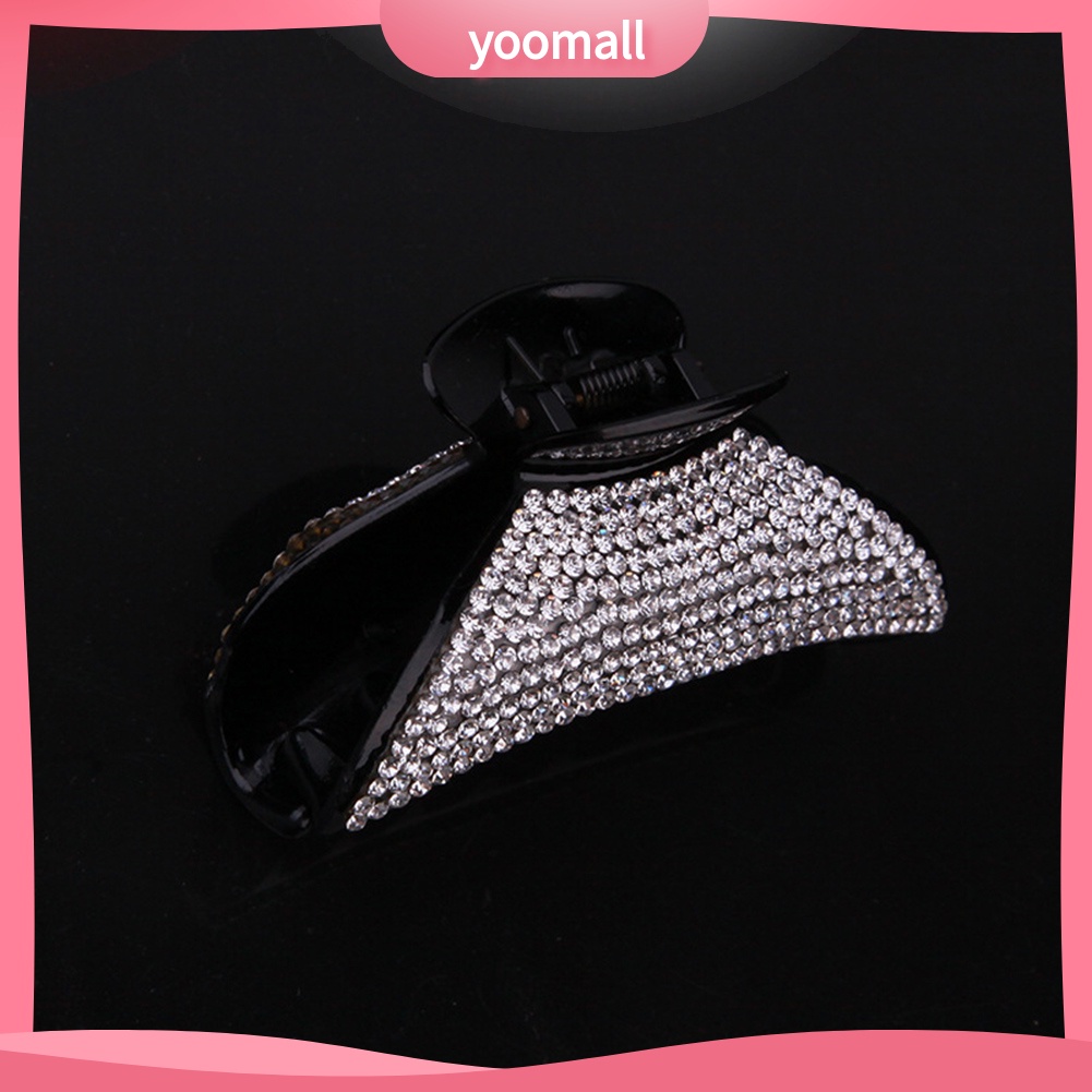 Kẹp Tóc Càng Cua Đính Đá Kim Cương Giả Toàn Diện Cho Nữ