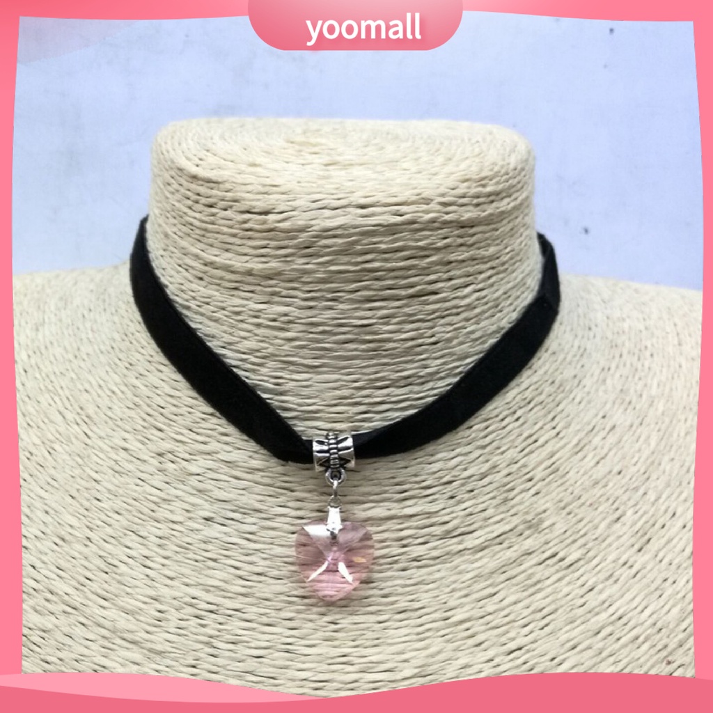Vòng Cổ Choker Giả Da Phong Cách Gothic Thời Trang Cho Nữ
