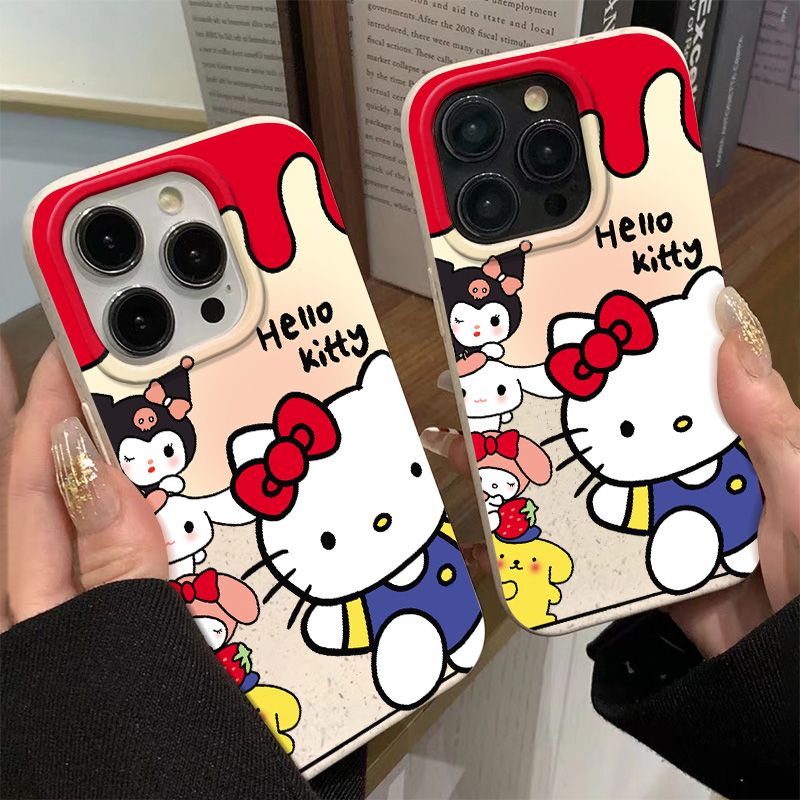 Ốp Điện Thoại Dẻo Họa Tiết Hoạt Hình Chú Mèo Dễ Thương Chống Sốc Cho Iphone12 8Plus 14pro 13 711 P94Z