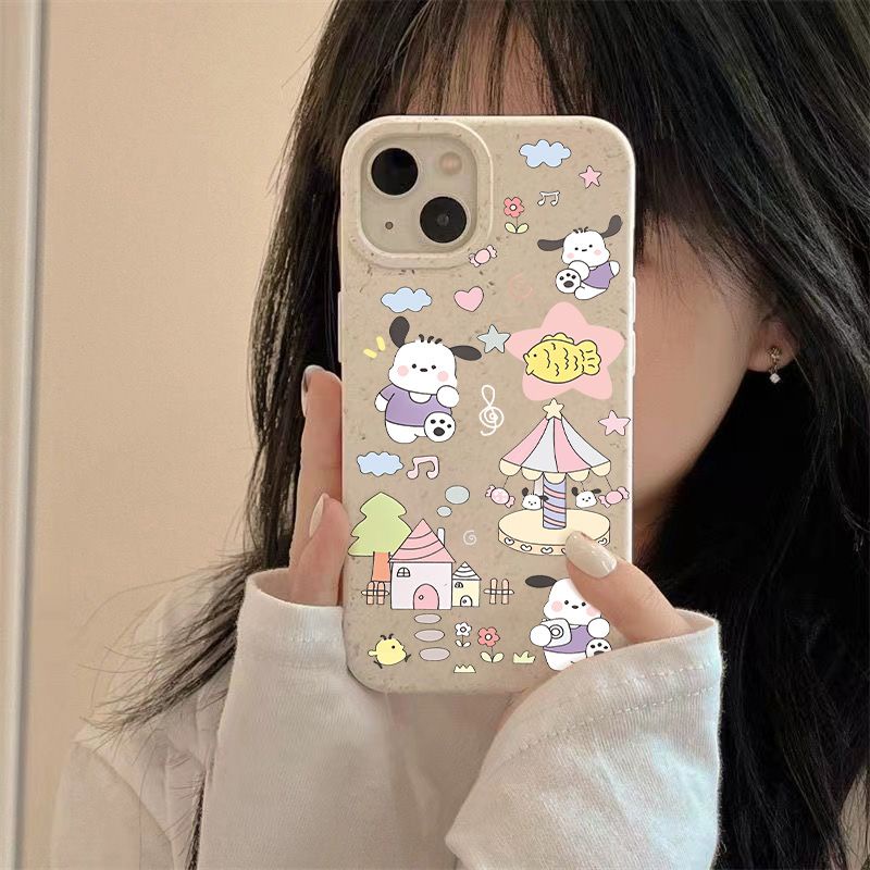 Ốp Điện Thoại Mềm Chống Sốc In Hình Chú Chó Pacha Đơn Giản Cho Iphone 7plus 11 13 max14proiPhone128 EG0V