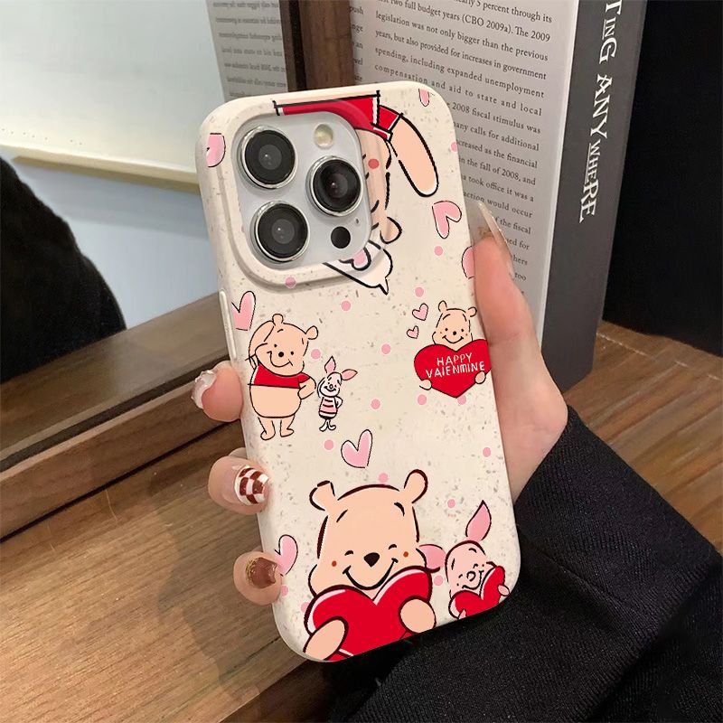 Ốp Điện Thoại Mềm Chống Sốc In Hình Gấu Pooh Cho Iphone 12 8 13 Max 11 14pro7