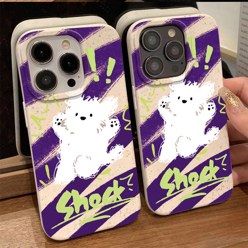 Ốp Điện Thoại Mềm Chống Sốc In Hình Chú Chó 11713max 8p iPhone12 14pro QZN8