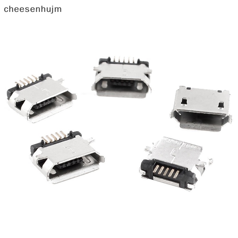 Set 20 Ổ Cắm Micro USB Type B 5-Pin 180 SMD Chuyên Dụng