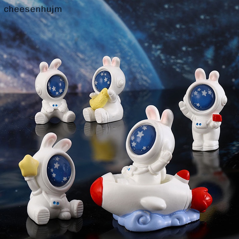 Mô Hình Chú Thỏ Không Gian Dùng Trang Trí Nhà Cửa / Lễ Phục Sinh