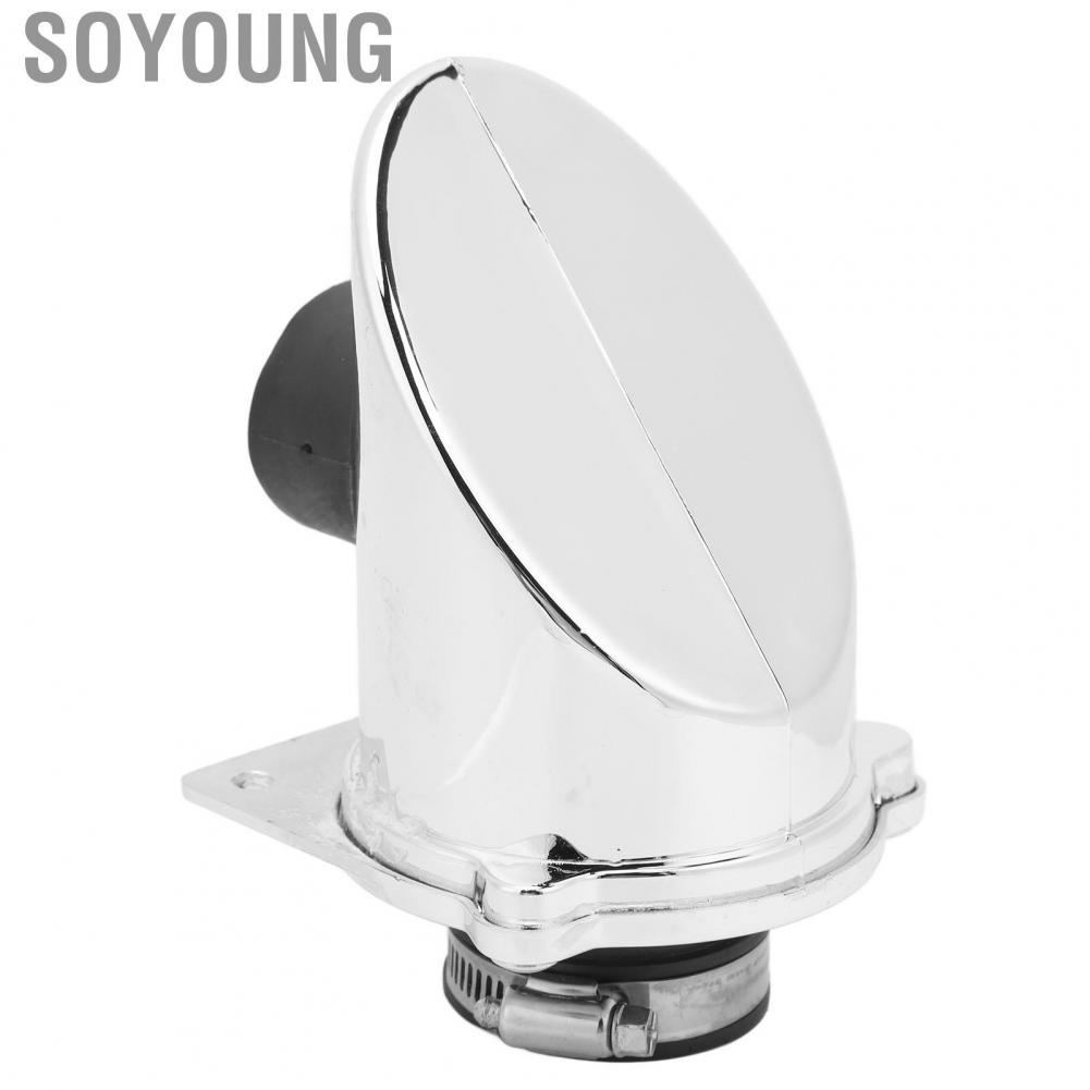 Soyoung 38mm Motorcycle Air Filter Excellent Filtration Reliable Rugged Intake Cleaner Replacement for Honda DAX ST50 ST70