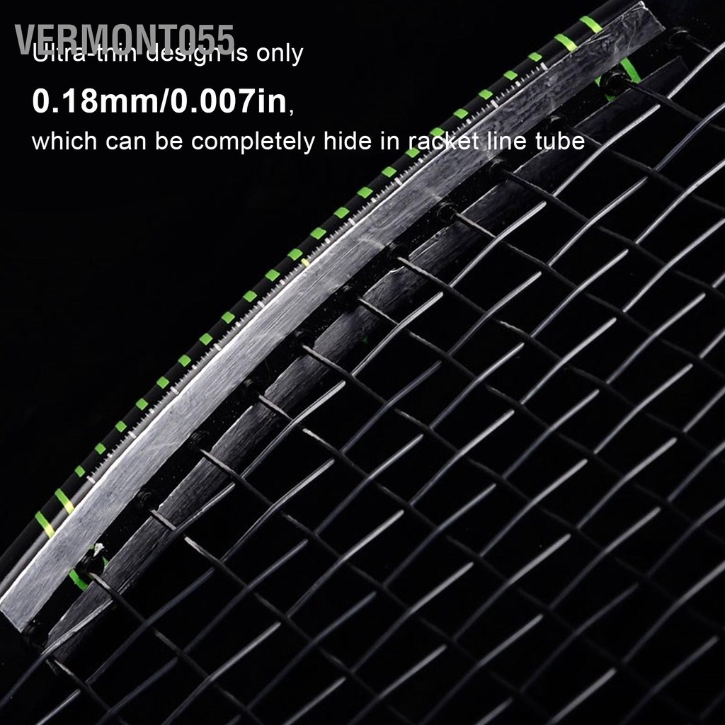 Vermont055 Trọng Lượng Vợt Tennis Thêm Băng Đầu Câu Lạc Bộ Golf Keo Siêu Mỏng 0.18MM
