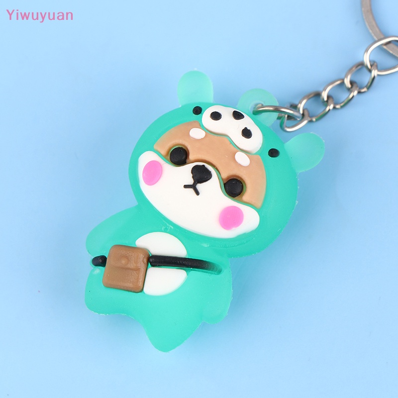 1 Móc Khóa Hình Búp Bê Hoạt Hình Phát Sáng Dễ Thương