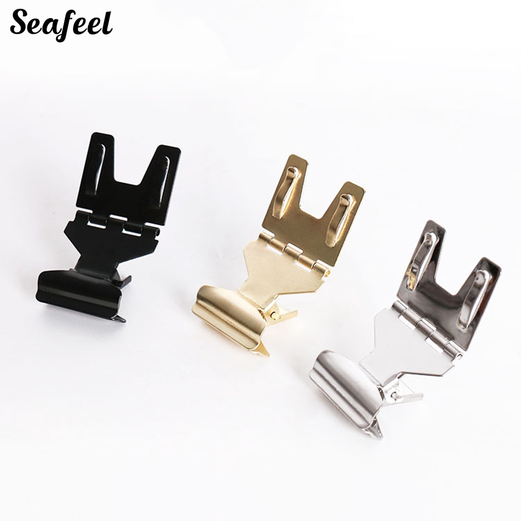 Set 10 Giá Đỡ Gắn Thẻ Ghi Chú Cửa Hàng Bán Lẻ Mạ Điện Ổn Định Có Thể Gập Lại