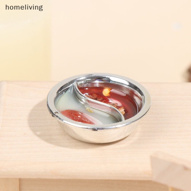 Nồi Lẩu Truyền Thống Trung Hoa Tỉ Lệ 1: 12 Trang Trí Nhà Búp Bê