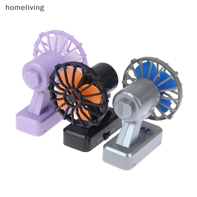 Quạt Điện Mini Để Bàn Trang Trí Nhà Búp Bê Tỉ Lệ 1: 12 1: 6