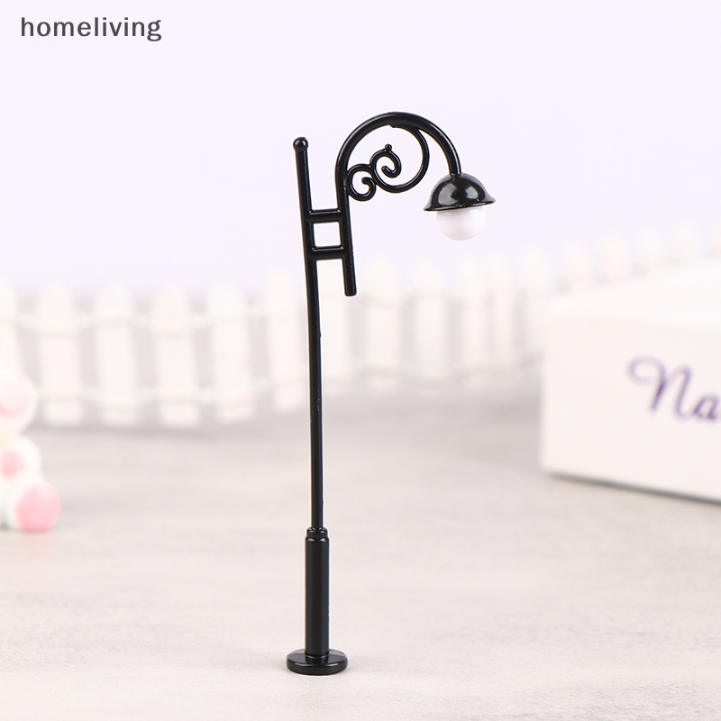 Đồ trang trí Đèn Đường Mini Tỉ Lệ 1 / 12 Dùng Trang Trí Tiểu Cảnh / Nhà Búp Bê