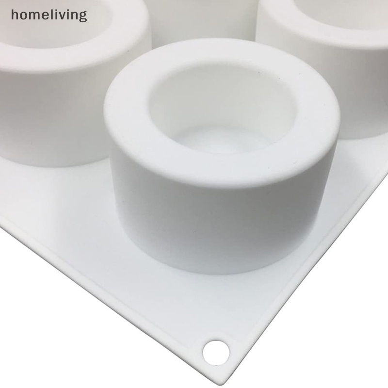 Khuôn Silicon 6 Ngăn Làm Bánh Tráng Miệng Kiểu Pháp Dễ Thương