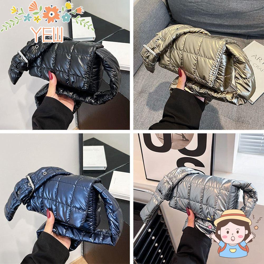 Túi Xách Bằng Cotton Gọn Nhẹ Họa Tiết Kẻ Sọc Cho Nữ