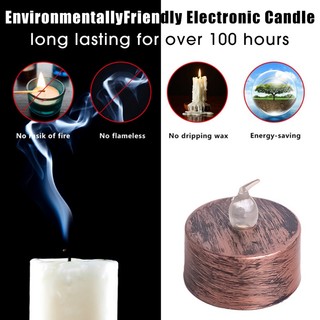 Đèn LED Hình Nến Điện Tử Trang Trí Halloween