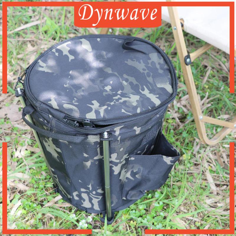 Giỏ Đựng Rác Bằng Vải Oxford Có Tay Cầm 20L Tiện Dụng Cho Sân Vườn