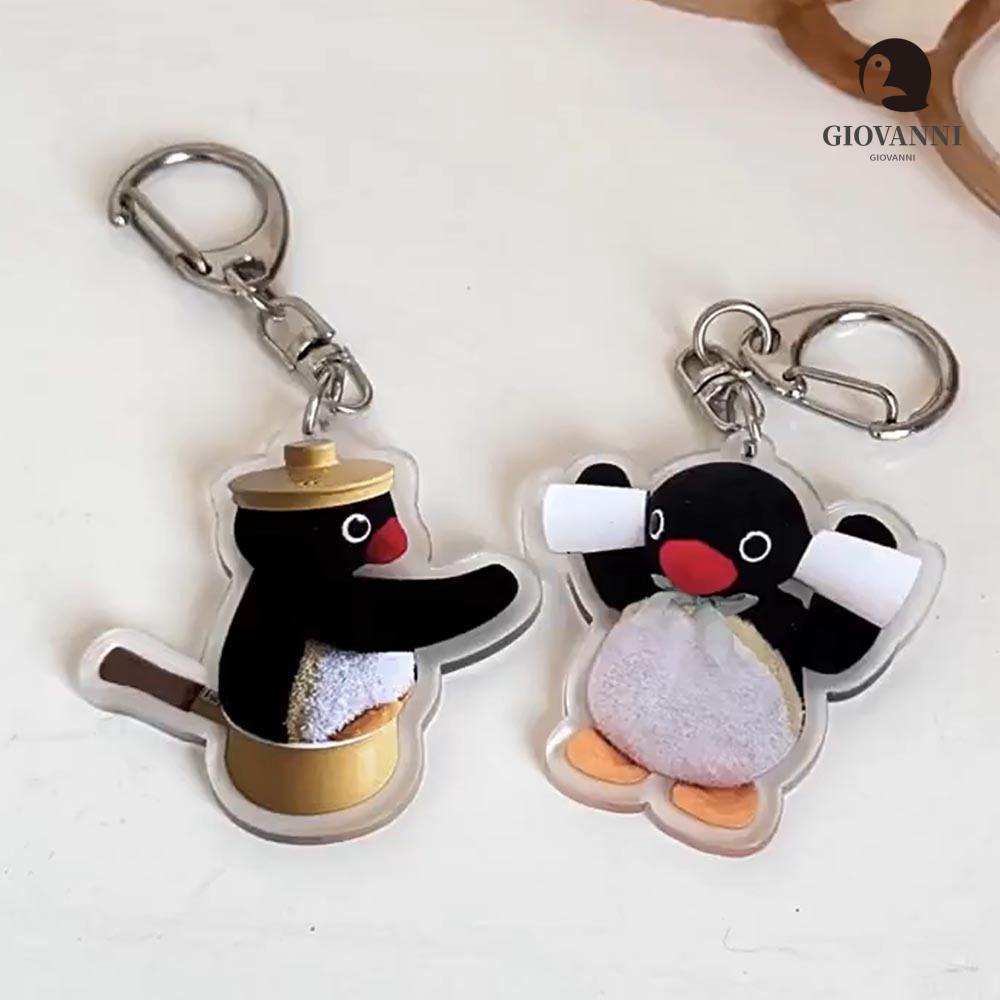 Goovanni Móc Chìa Khóa Xe Hơi Họa Tiết Hoạt Hình Anime Sáng Tạo