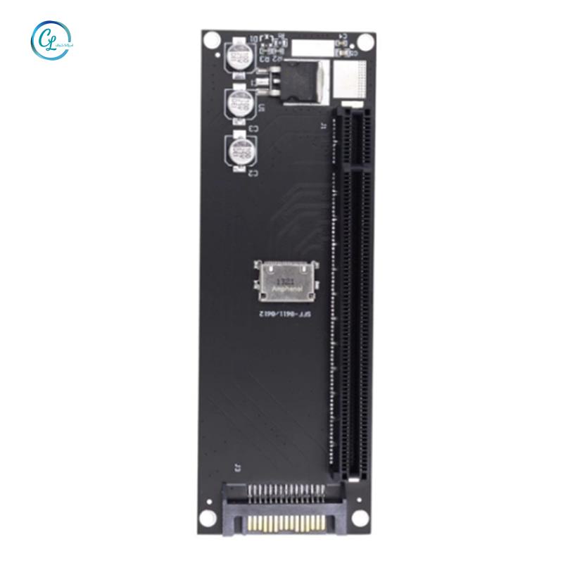 Adapter Chuyển Đổi PCIe Sang SFF-8611, Oculink SFF-8611 Sang PCIe PCI-Express 16X 4X Với Cổng Nguồn SATA Cho Bo Mạch Chủ Đồ Họa