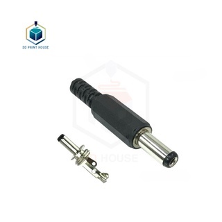 Jack Cắm Nguồn DC Đực 5525 Hàn Dây Kim 2.5mm