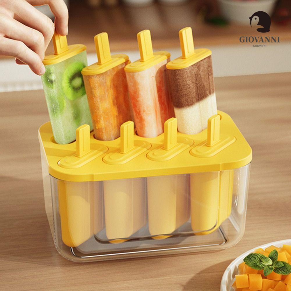 Khuôn Làm Kem Que Có Thể Tái Sử Dụng Tiện Lợi