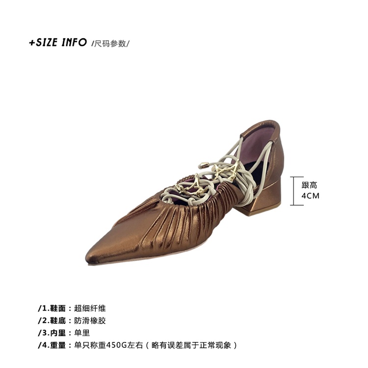 Giày Sandal Cao Gót Dày Mũi Nhọn Quai Chéo Màu Bạc Thời Trang Mùa Hè 2023 Phong Cách Mới Dành Cho Bạn Nữ