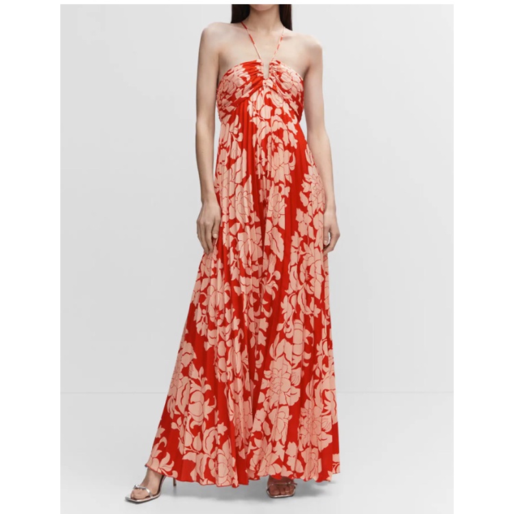 Đầm Zara Trễ Vai Xếp Ly Thời Trang Quyến Rũ Cho Nữ47078646