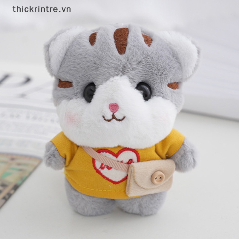 Móc Khóa Hình Mèo Nhồi Bông Đáng Yêu