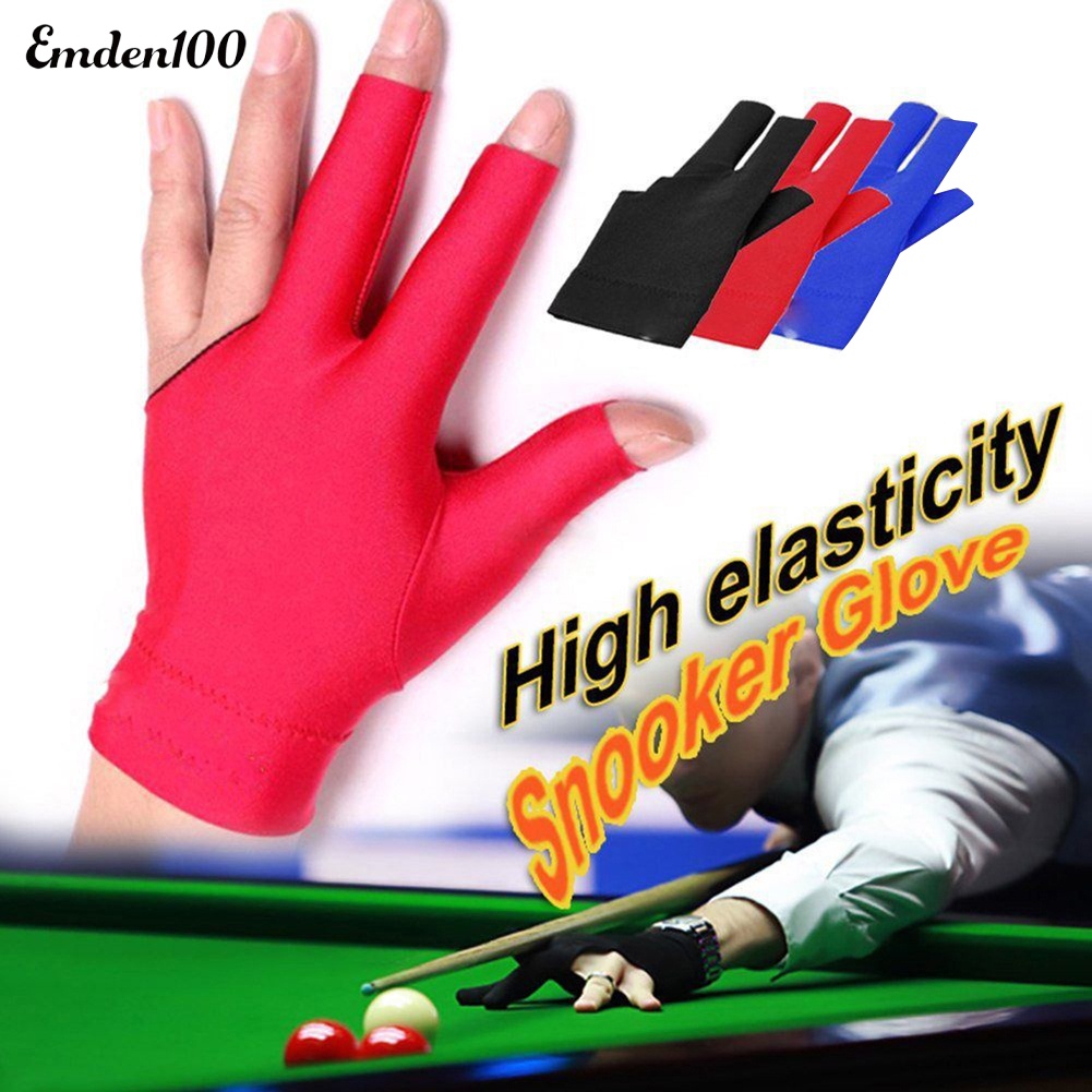 1 Đôi Găng Tay Da Đánh Bida Chống Trượt Tiện Lợi