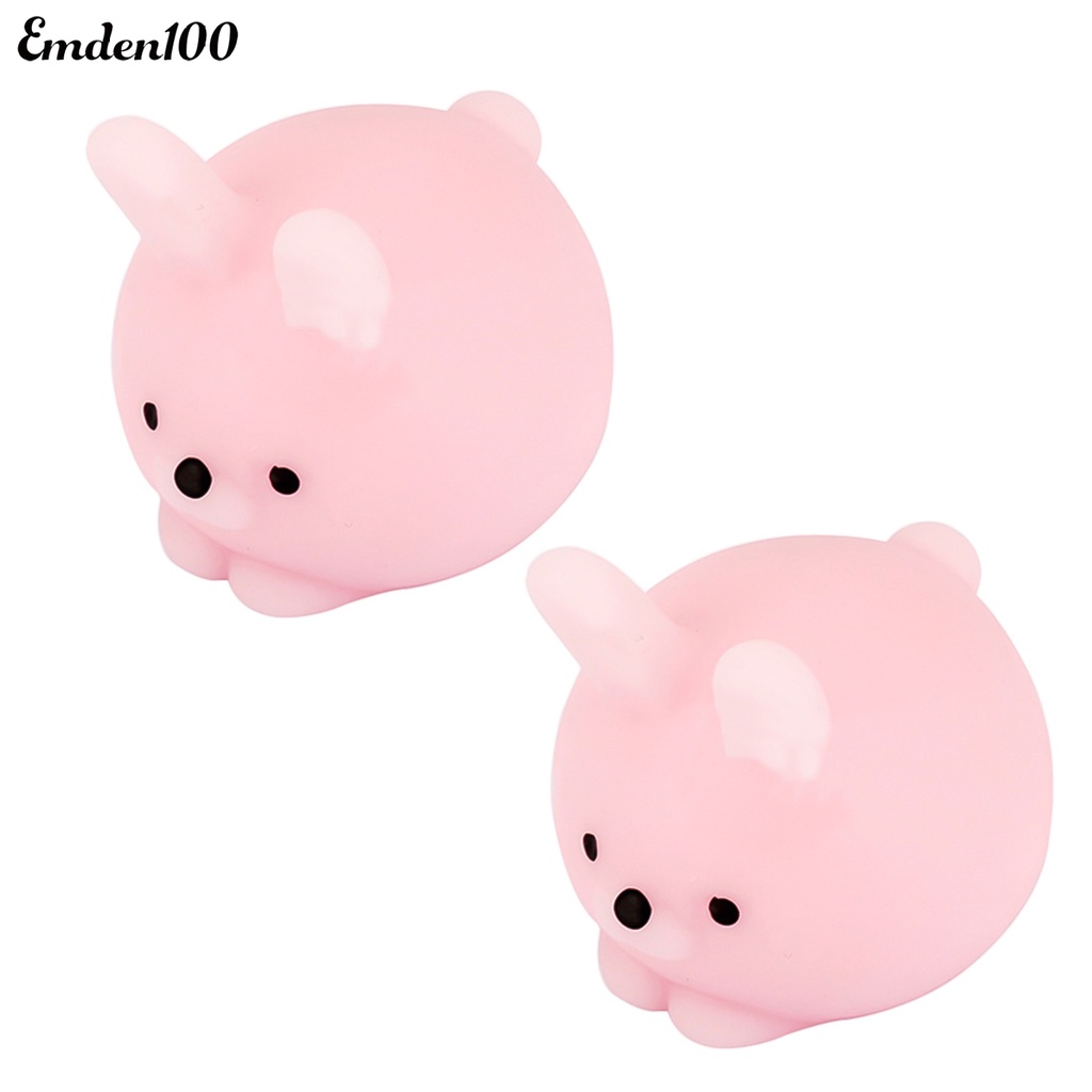 Đồ Chơi Mềm Dẻo Giảm Stress Hình Dáng Chú Thỏ Xinh Xắn