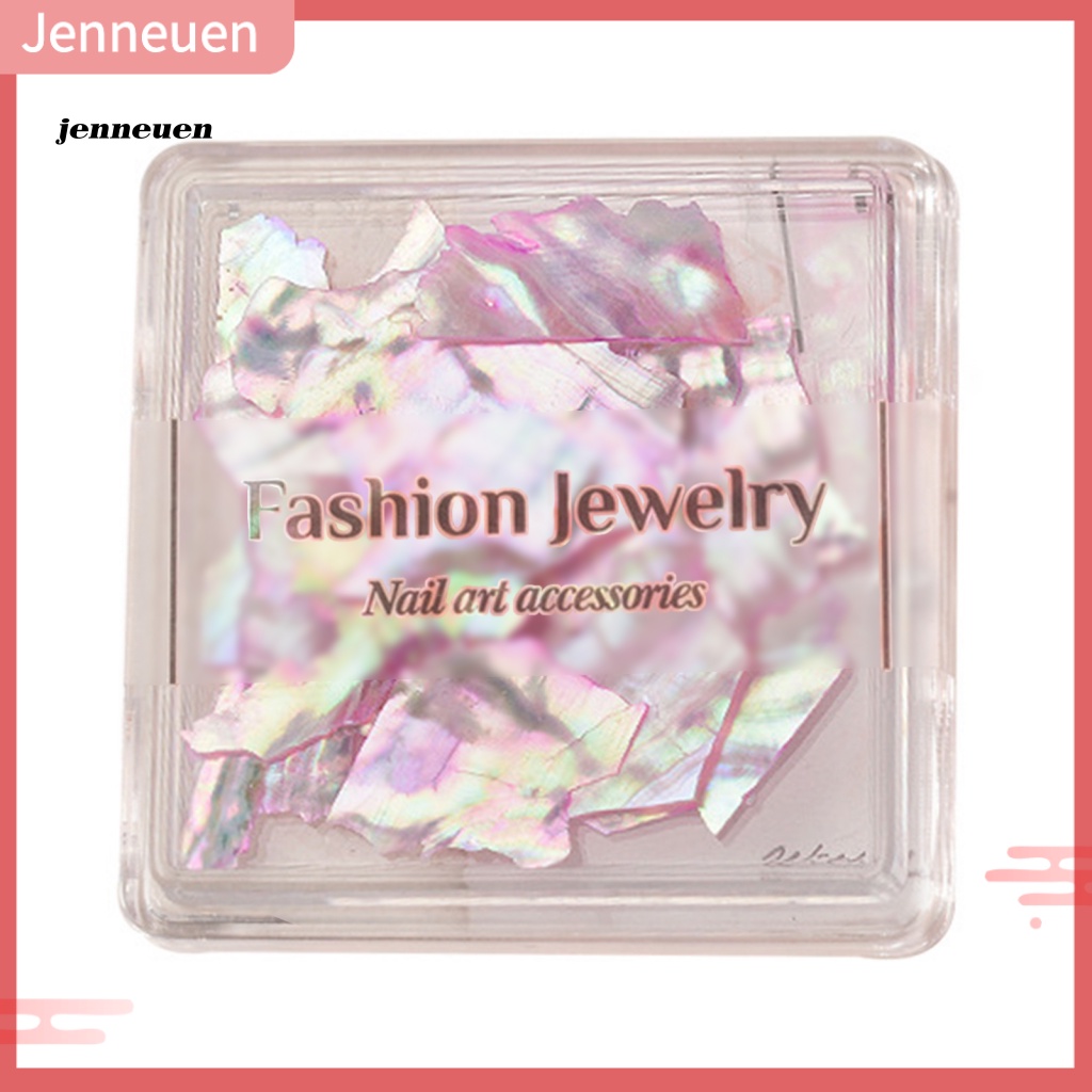 1 Hộp Phụ Kiện Trang Trí Móng Tay 3D Sáng Bóng Màu Sắc Tươi Sáng