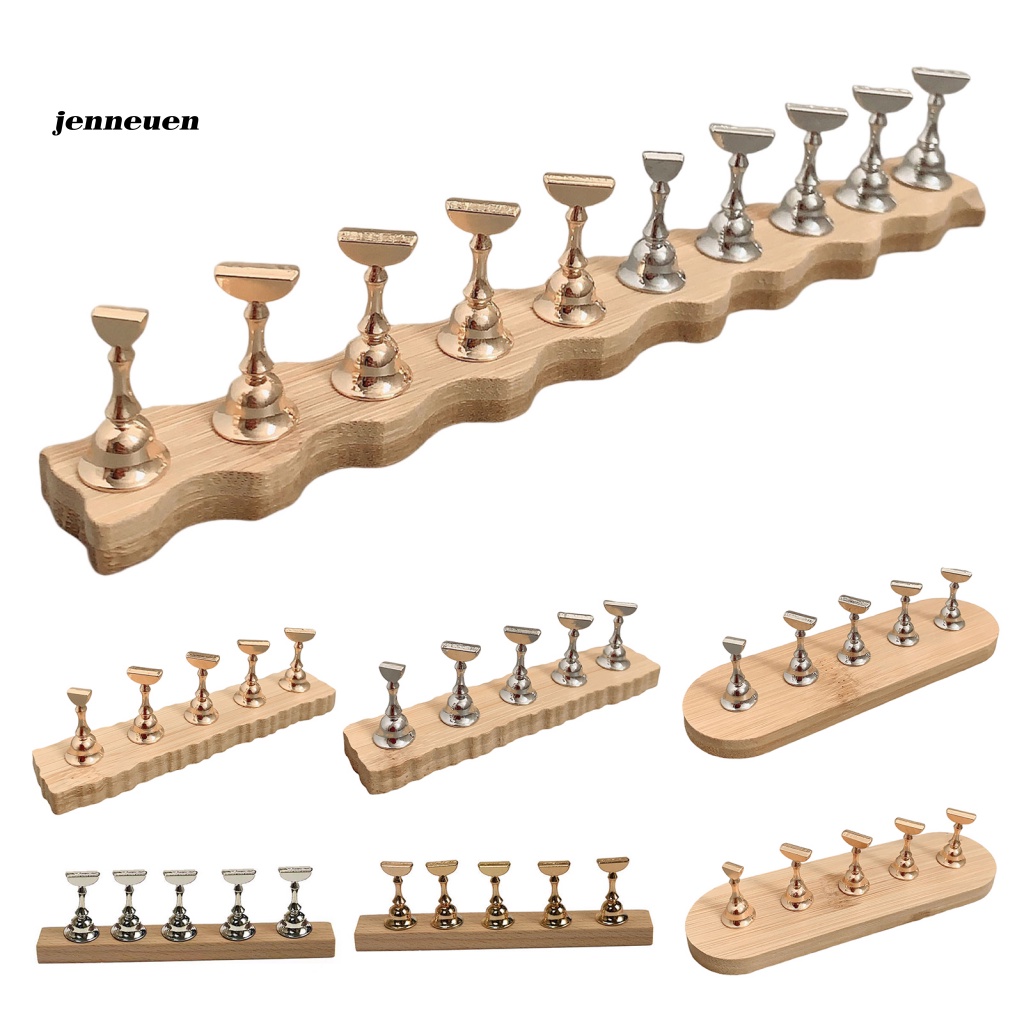 1 Bộ Giá Đỡ Trưng Bày Móng Tay Giả Phong Cách Tối Giản Edge