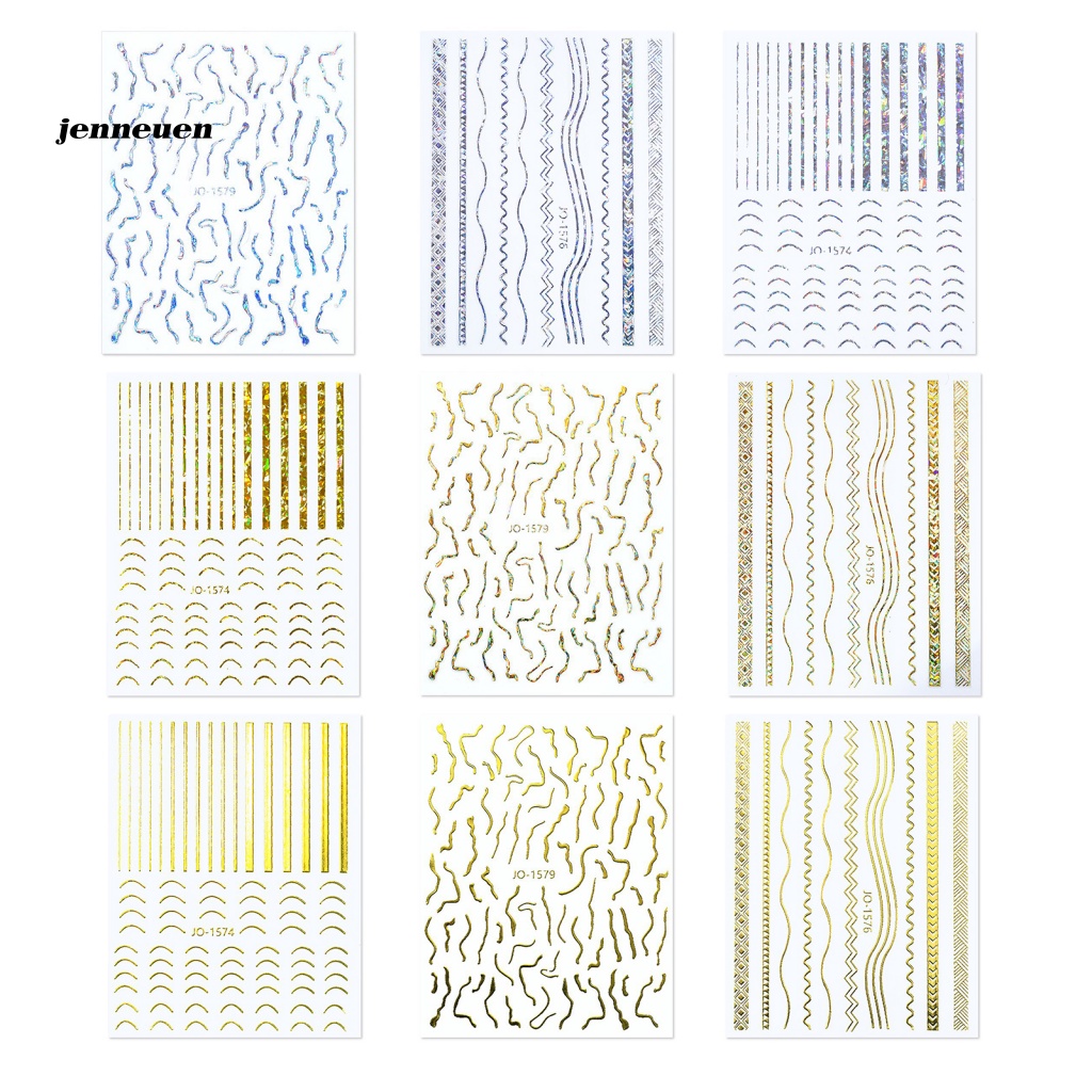 Miếng Dán Trang Trí Móng Tay Lấp Lánh Siêu Mỏng