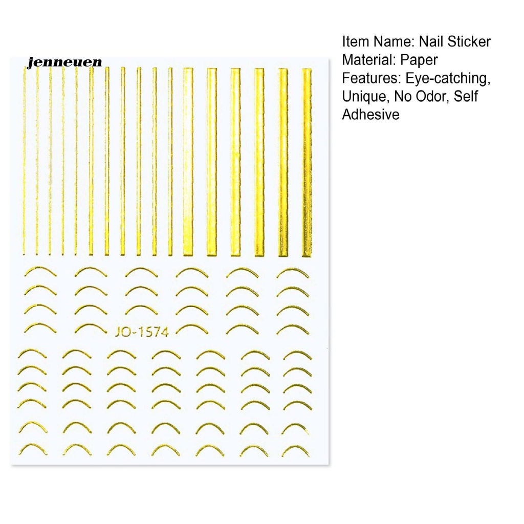 Miếng Dán Trang Trí Móng Tay Lấp Lánh Siêu Mỏng