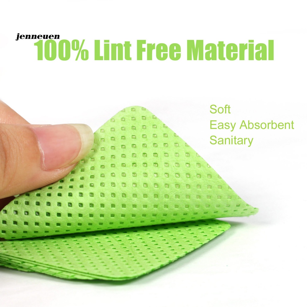 1 Bộ Miếng Tẩy Sơn Móng Tay Trọng Lượng Nhẹ Không Xơ Vải