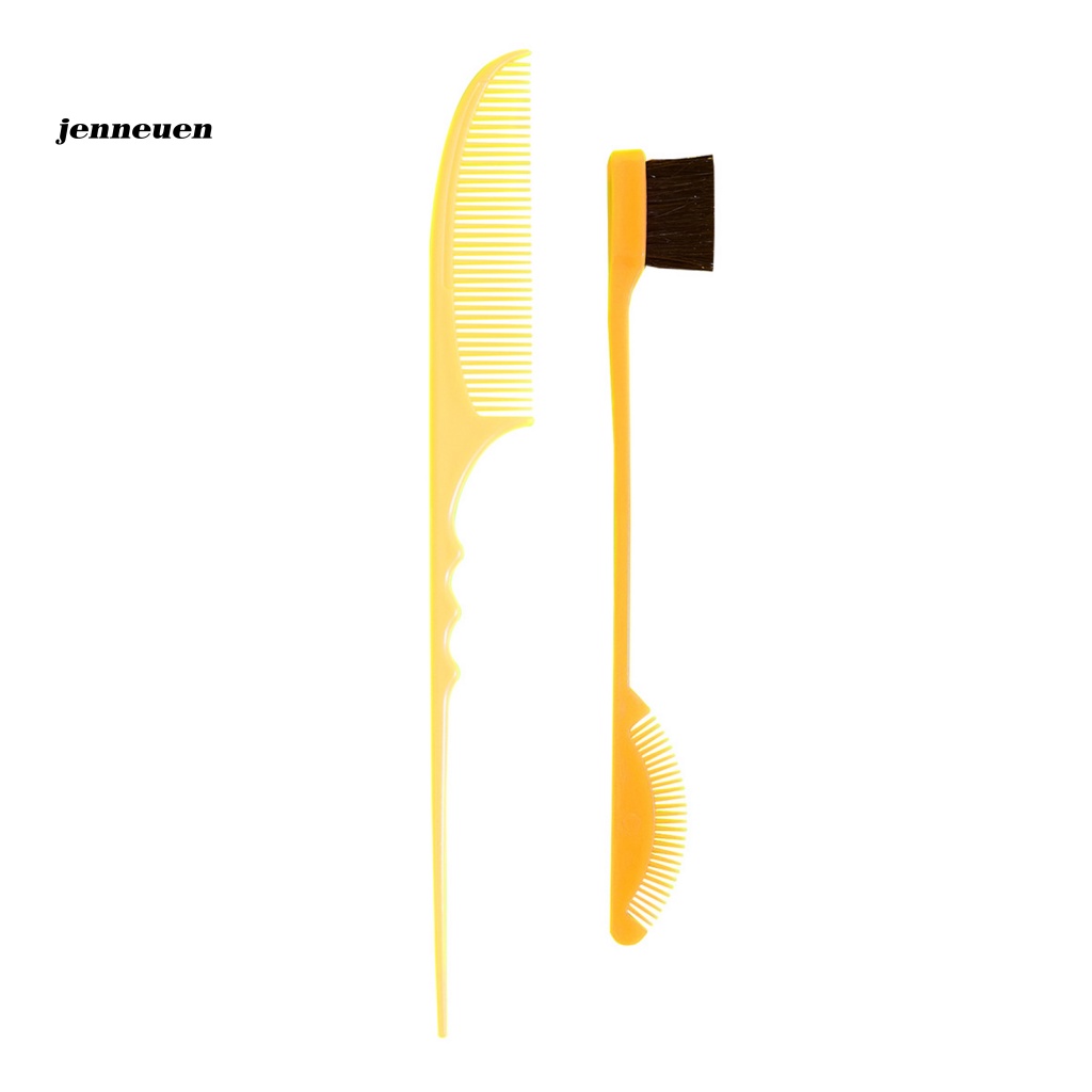 Set 2 Lược Chải Tóc Hai Mặt Tạo Kiểu Chuyên Nghiệp