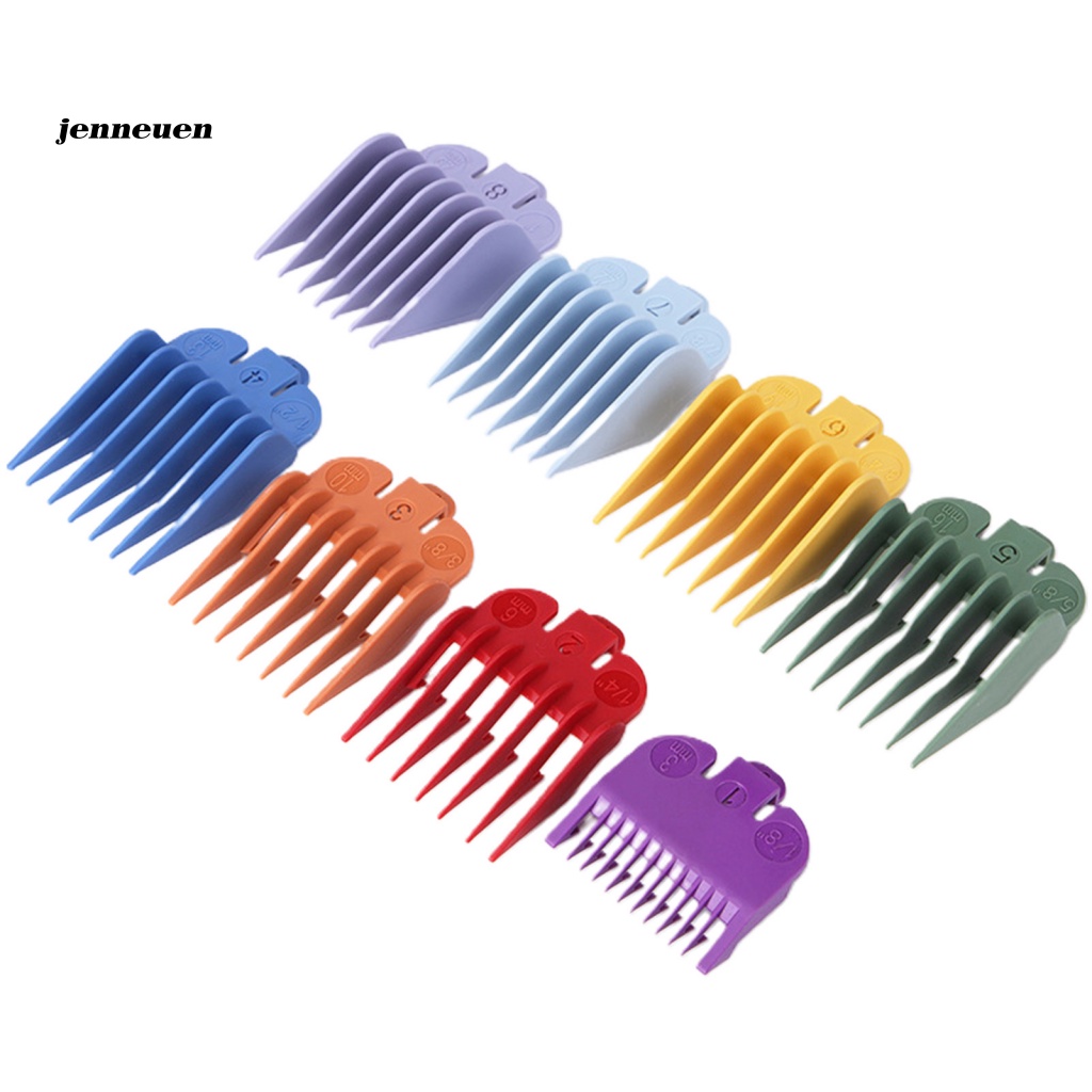 Bộ 8 Lược Chải Tóc Chuyên Nghiệp Chống Mòn Bằng Nhựa Cho Nam Giới