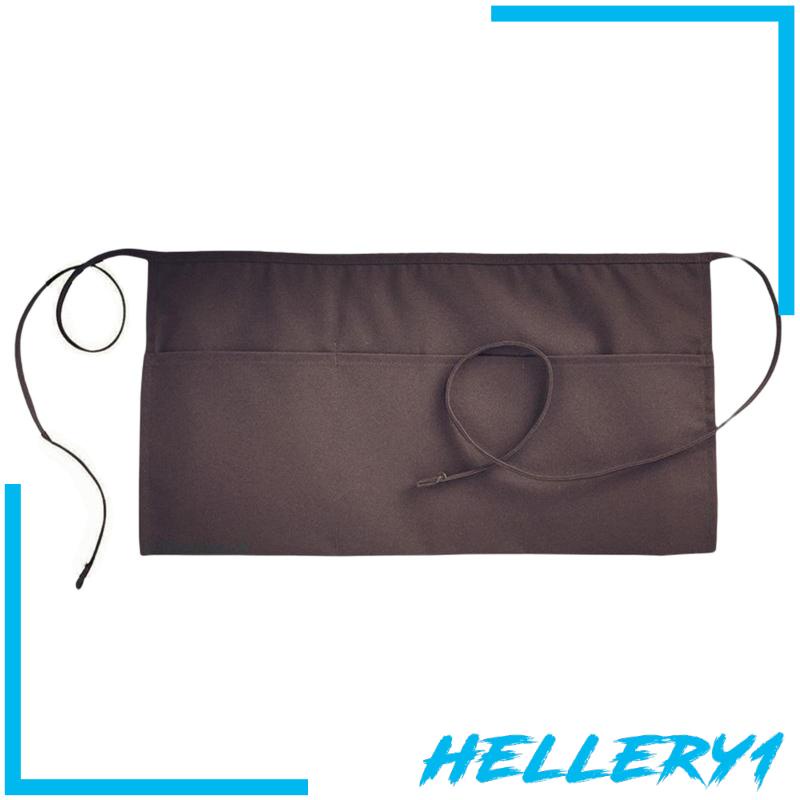 Tạp Dề Ngắn Bằng Cotton Gọn Nhẹ Có Túi Đa Năng Tiện Dụng Cho Nhà Bếp