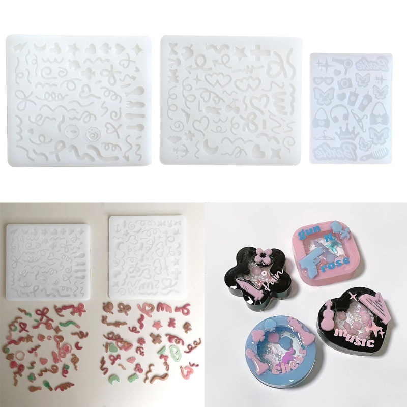 Zzz mẫu khác nhau khuôn nhựa cát lún bộ phận nhỏ khuôn khuôn silicon pha lê